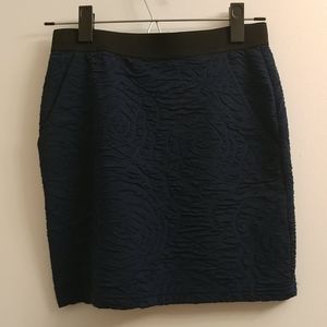 Blue skirt